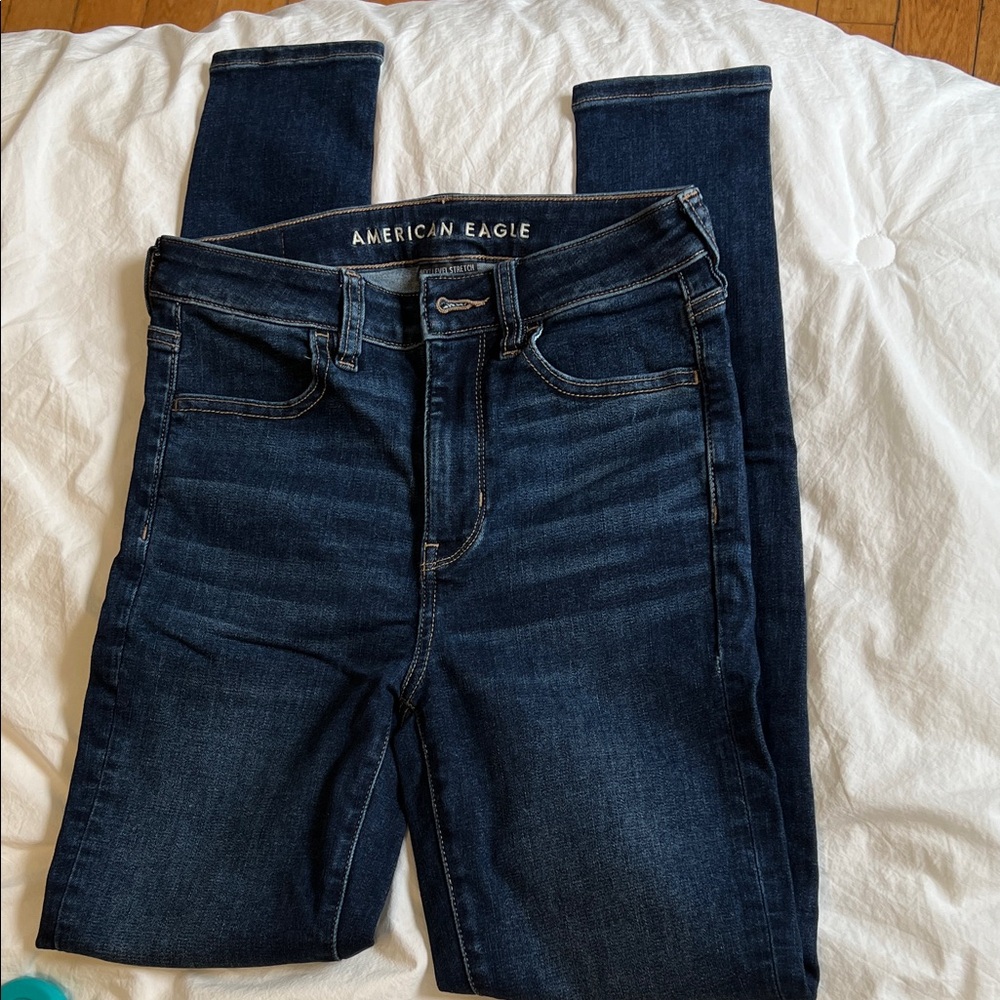 American Eagle Outfitters Women's Indigo Skinny Jeans